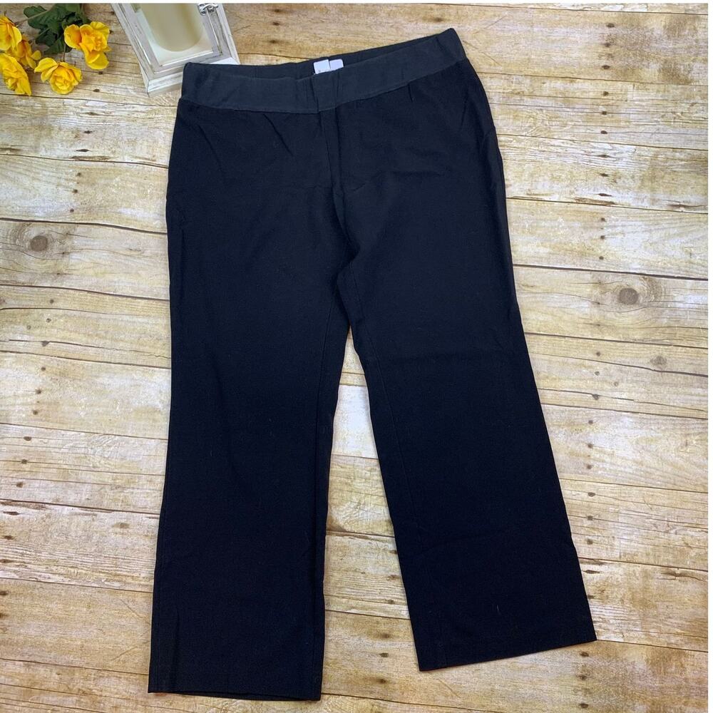 Motherhood Black Stretch Dress Maternity Pant Medium